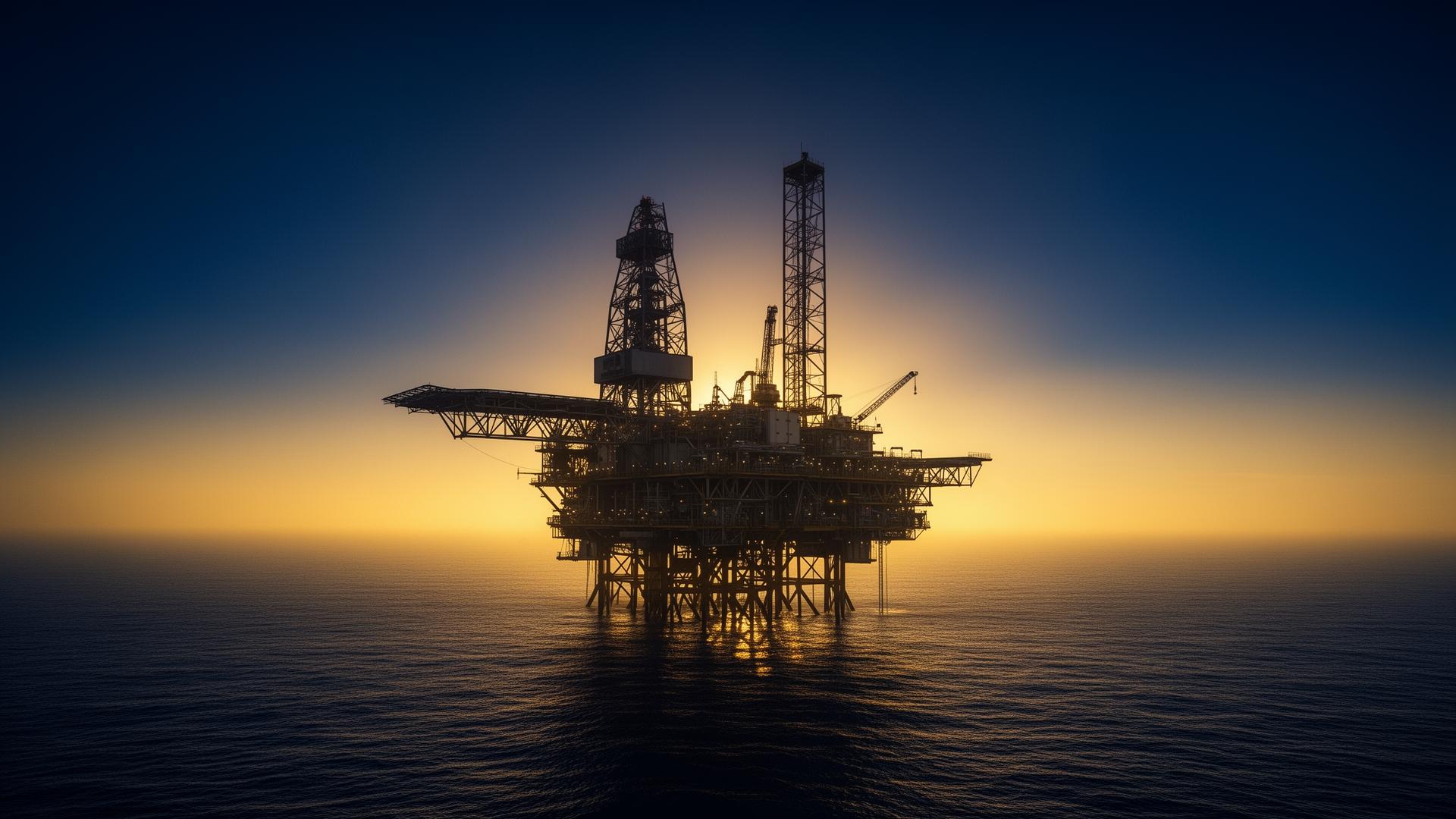 Offshore oil and gas drilling rig